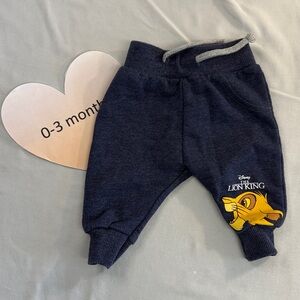Disney Baby - LIKE NEW - The Lion King Kids Blue Joggers